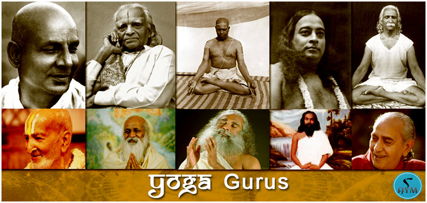10 yoga gurus in india
