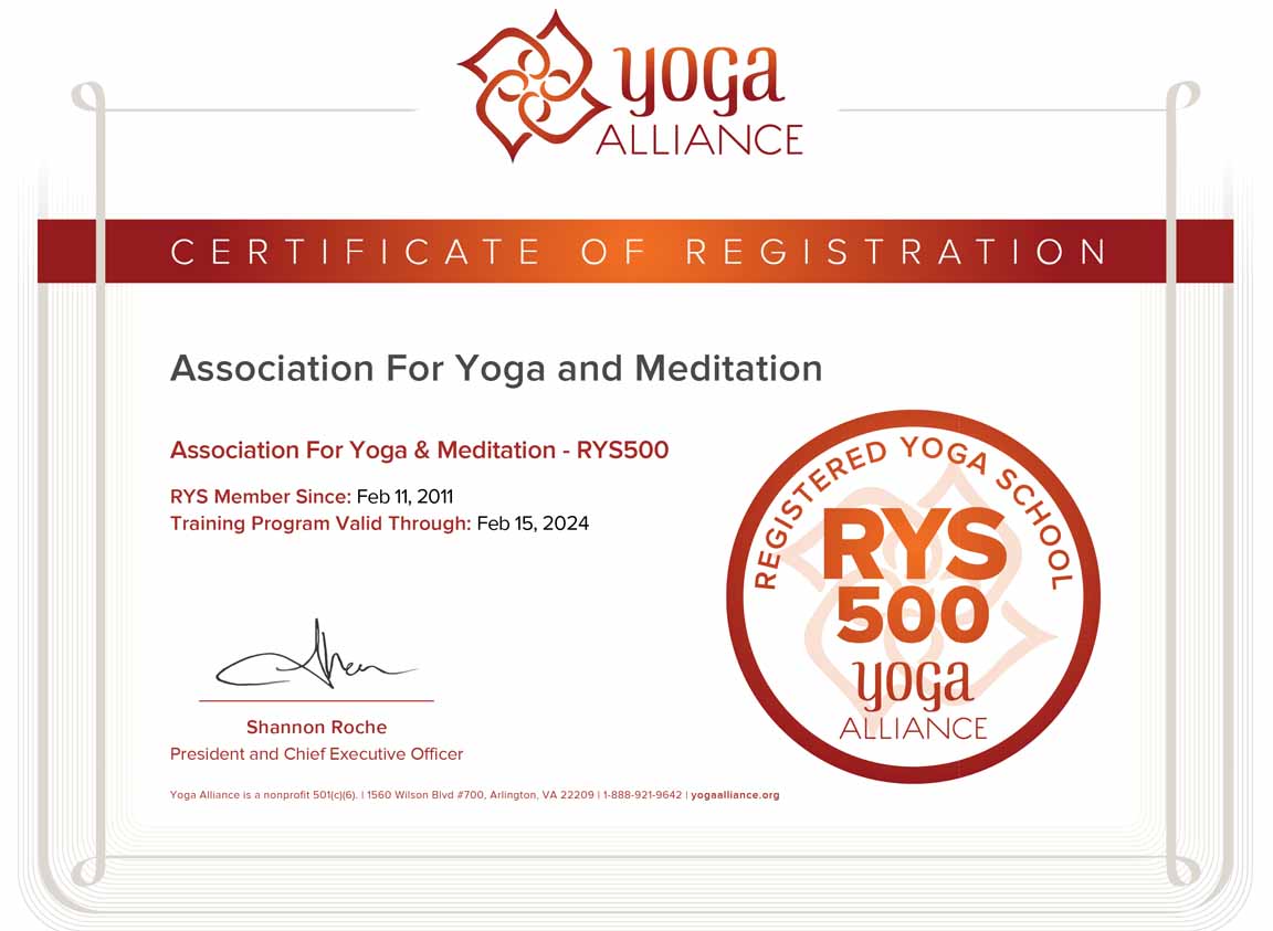 Yoga Alliance, USA