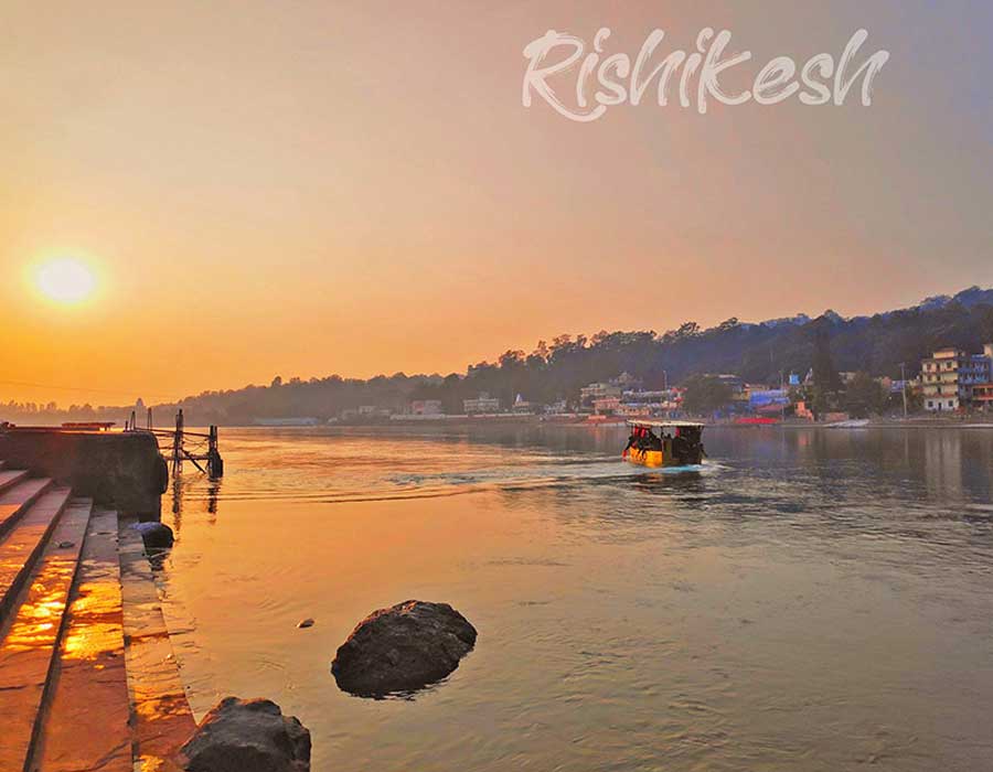 Morning View Rishikesh