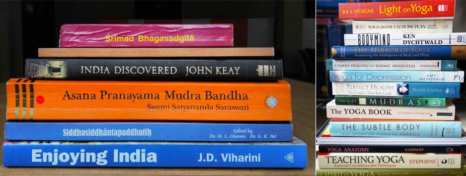 Yoga books for YTTC