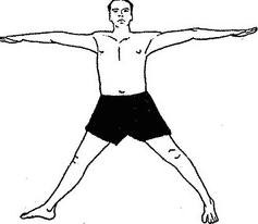 trikonasana step 3