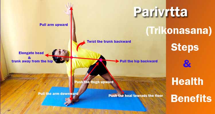 Parivrtta  trikonasana