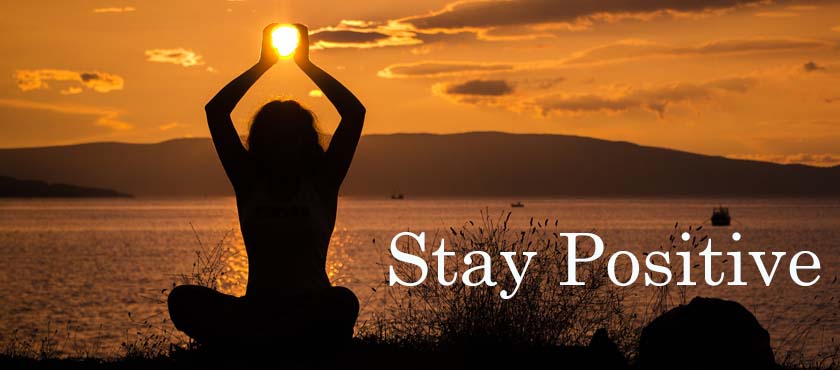 stay positive with yoga