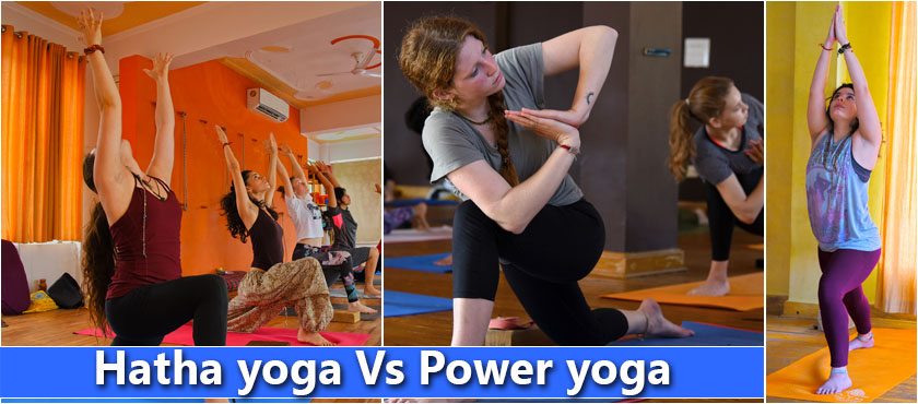 What is the difference between yoga, hatha yoga & power yoga?