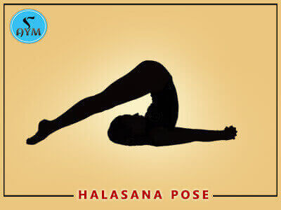 Halasana pose