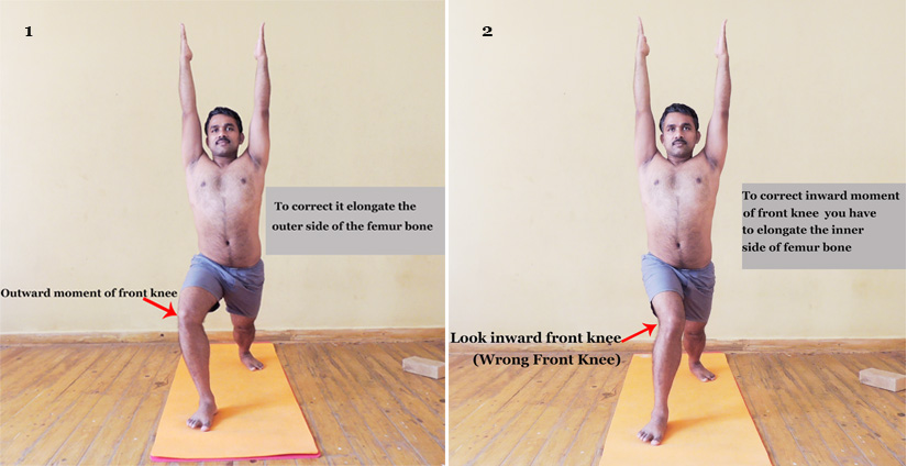 alignment of warrior pose