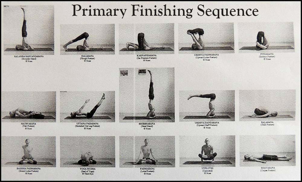 ashtanga vinyasa primary finishing sequence