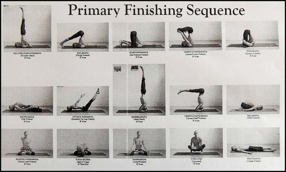 ashtanga vinyasa primary finishing sequence