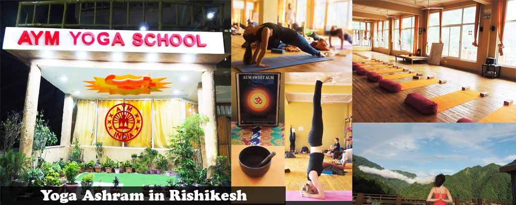 yoga ashrams in Rishikesh