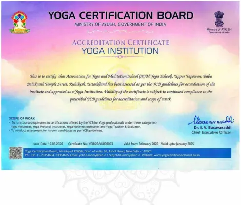 Yoga Certification Board, India