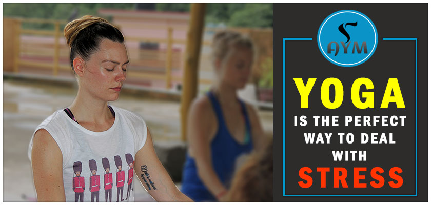 Dealing Stress with Yoga